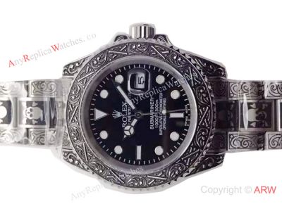 High Quality Replica Submariner Rolex Skull Watch New Style Automatic Movement